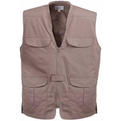 Rothco vesta CONCEALED CARRY lehká KHAKI – Zboží Mobilmania