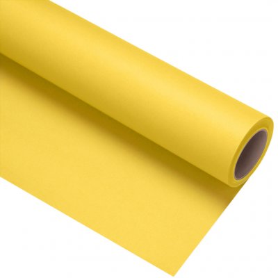 Superior seamless Papírové fotografické pozadí 1,35x11m - světle žluté - sulphur | aspen – Zboží Mobilmania