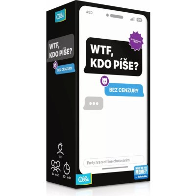 Albi WTF, kdo píše? – Zboží Dáma