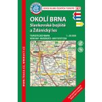 Mapa KČT 87 Okolí Brna, Slavkov 1 : 50 000 – Hledejceny.cz