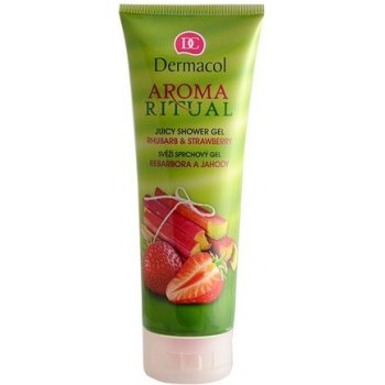 Dermacol Aroma Ritual Rebarbora a jahoda sprchový gel 250 ml