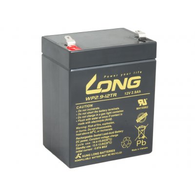 Long 12V 2,9Ah F1 WP2,9-12TR