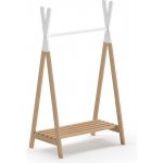 Vipack KIDDY dětský věšák přírodní/bílá – Zbozi.Blesk.cz