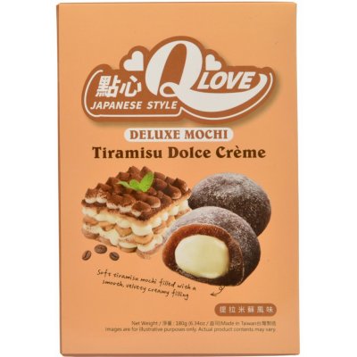 QLove Tiramisu Dolce Creme Mochi 180 g – Hledejceny.cz