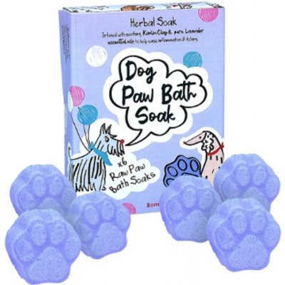 Bomb Cosmetics Herbal Soak Raw Paw tablety na tlapky proti zánětu a svědění pro psy 6 kusů – Zboží Mobilmania