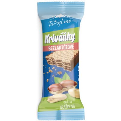 TatryLine Kriváňky oplatka arašídová bez laktózy 50 g – Zbozi.Blesk.cz
