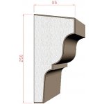 Dekora-Stuck Průběžná římsa 250x115mm 315010 – HobbyKompas.cz