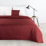 Takoy DESIGN 91 Přehoz na postel s raženým motivem listů -HF-404794 170 x 210 cm – Hledejceny.cz