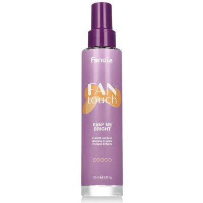 Fanola Fan Touch Keep Me Bright Glossing Crystals krystaly proti krepatění a lesk vlasů 100 ml – Hledejceny.cz