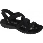 Dámské nazouvací sandály Skechers Slip-Ins: Reggae Slim - Stretch Flex 163460-BBK – Sleviste.cz
