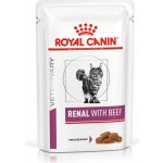 Royal Canin Veterinary Diet Cat Renal with Beef Feline 12 x 85 g – Sleviste.cz