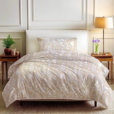 TiaHome Povlečení krepové Meadow 90x70 140x200 – Zboží Dáma