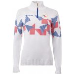 Alpine pro dámský svetr z olympijské kolekce bílá – Zboží Mobilmania
