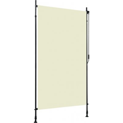 vidaXL Venkovní roleta 120 x 270 cm krémová – Sleviste.cz