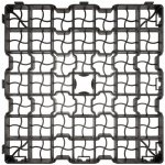 Gutta Guttagarden Strong 50 x 50 x 4 cm černá 1 ks – HobbyKompas.cz
