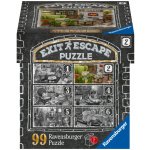 RAVENSBURGER Únikové EXIT Strašidelné sídlo 3: V zimní zahradě 99 dílků – Zboží Mobilmania