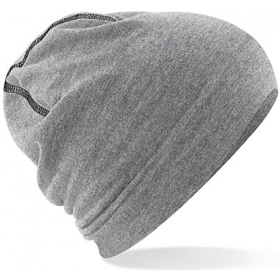 Beechfield bavlněná čepice unisex B368 heather grey – Hledejceny.cz