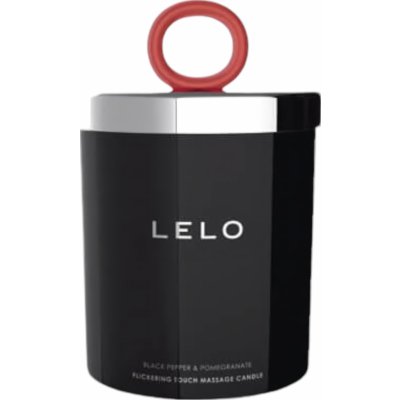 Lelo masážní svíčka černý pepř/granátové jablko 150 ml – Hledejceny.cz