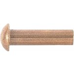 Nýt půlkulatá hlava 2,0x6, měděný, 60ks – Sleviste.cz