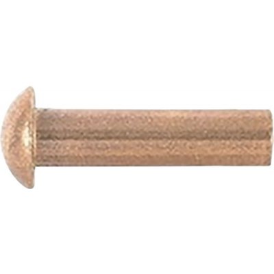 Nýt půlkulatá hlava 2,0x6, měděný, 60ks – Sleviste.cz