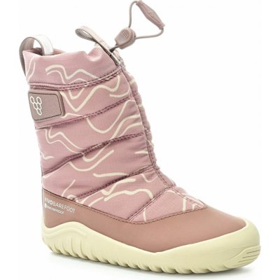 Vivobarefoot TRACKER BOOT AT KIDS TWILIGHT MAUVE – Zboží Dáma