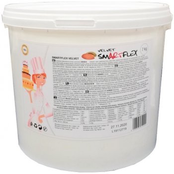 Smartflex Potahovací hmota Velvet Mandlová 7 kg