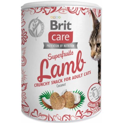 Brit Care Cat Snack Superfruits Lamb 100 g – Zboží Mobilmania