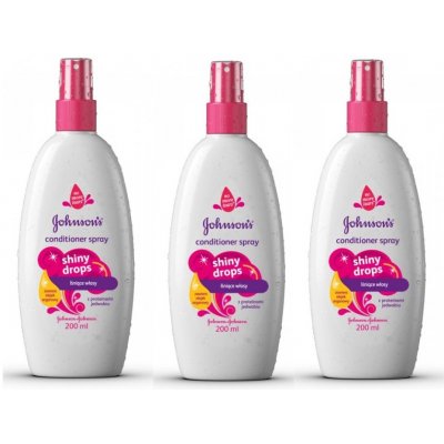 Johnson & Johnson Baby Drops Shiny kondicionér 200 ml