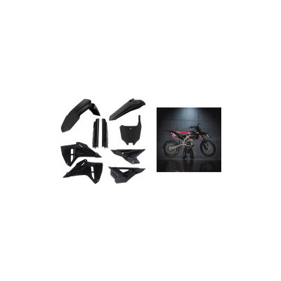Acerbis sada plastů Full Plastic Kit Honda CRF250R 25 / CRF450R 25 Black | Zboží Auto