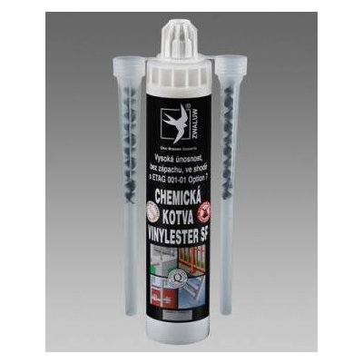 Chemická kotva VINYLESTER SF PROFI (bez styrenu) 300ml (karton) – Sleviste.cz