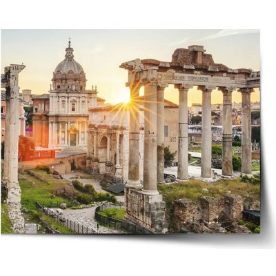 Sablio Plakát Řím Forum Romanum - 120x80 cm – Hledejceny.cz