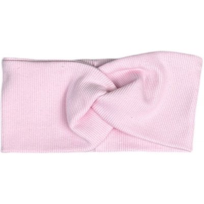 My Mimi Dívčí čelenka s křížením Pudrově růžová – Sleviste.cz