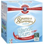 Spuma di Sciampagna Bianco Puro Igienizzante 2 in 1 dezinfekční prací prášek 1 kg 18 PD – Zboží Mobilmania