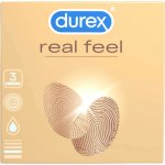 Durex Real Feel kondomy latex free 3 ks – Zboží Mobilmania