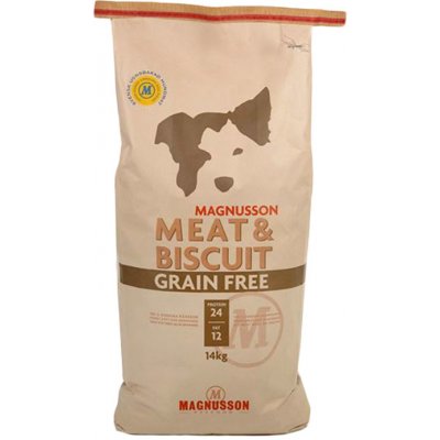 Magnusson Meat & Biscuit Adult Grain Free 14 kg – Hledejceny.cz