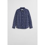Gant Checked Flannel Bd Shirt Persian Blue – Sleviste.cz
