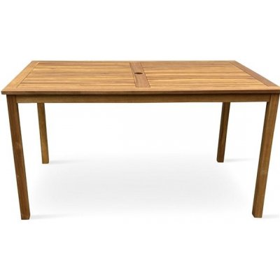 NOELA Zahradní stůl LUCY, akácie 140 cm – Zboží Dáma