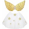 Dětský karnevalový kostým Set Anděl křídla + sukýnka