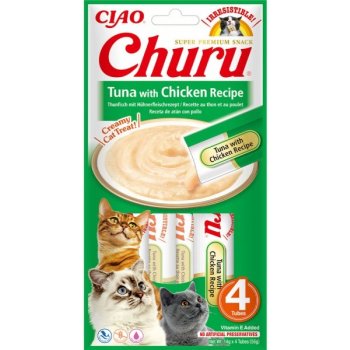 Churu Cat Purée Tuna with Chicken 4 x 14 g