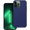 Pouzdro a kryt na mobilní telefon Apple Forcell SOFT Case iPhone 13 Pro Max tmavomodrý