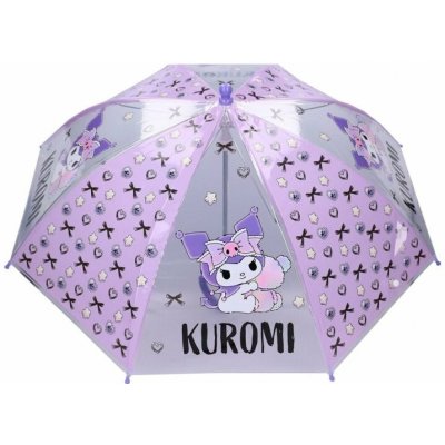 Vadobag deštník průhledný Kuromi Hello Kitty – Zboží Mobilmania