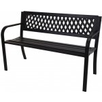 ProGarden KO-YA3000010 Zahradní lavice ocelová 119 x 50 x 75 cm – Zboží Dáma