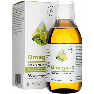 Aura Herbals Omega-3 370 DHA a 700 EPA 200 ml – Hledejceny.cz