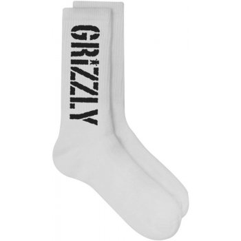 Grizzly ponožky Stamp Socks Wht