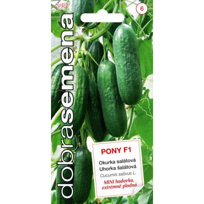 Dobrá semena Okurka salátová do skleníku - Pony F1 Mini 10s