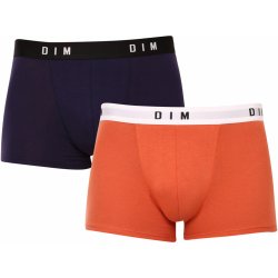 Dim Boxer Original pánské boxerky oranžová 2 ks