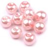 Skleněné voskové perly Ø8 mm 50g - 45B fialová
