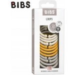 Bibs Loops Kroužky 12 ks Ivory honey bee sand – Zboží Dáma