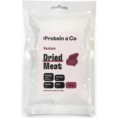 ProteinaCo Sušené dančí maso 25 g – Hledejceny.cz