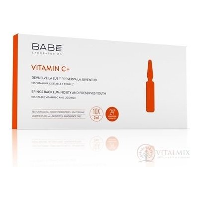 Babé vitamin c+ roztok v ampulkách 10x 2 ml